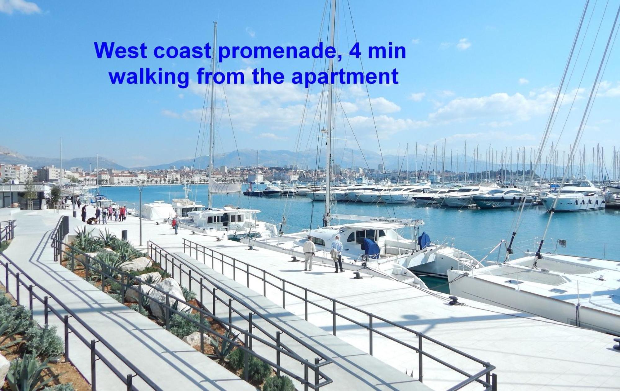 Beachfront Apartment Milan, With Balcony Split Exterior foto